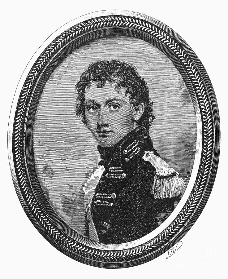 Goerge Washington Parke Custios as a young man. 1781-1857 Builder of Arlington House-The Custis Lee Mansion(B)